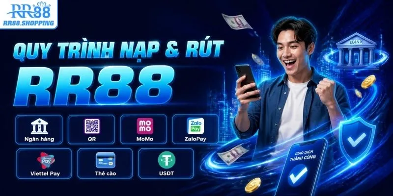 Quy trình nạp & rút tiền RR88 chi tiết